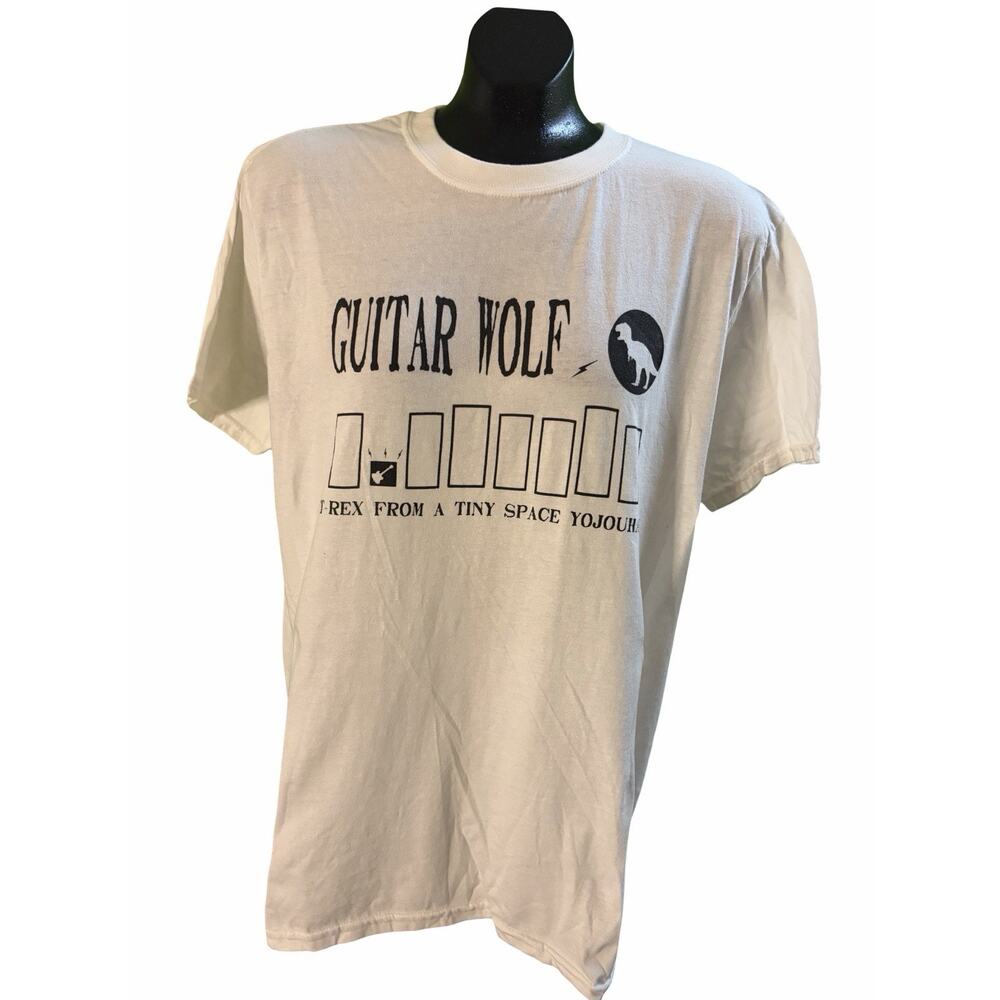 Guitar Wolf T-Rex From A Tiny Space Yojouhan Strikes Back Tour 2016 Band L